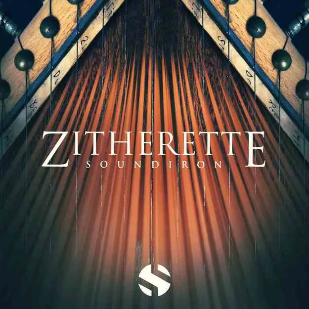 Zitherette Kontakt instrument interface by Soundiron showing zither controls