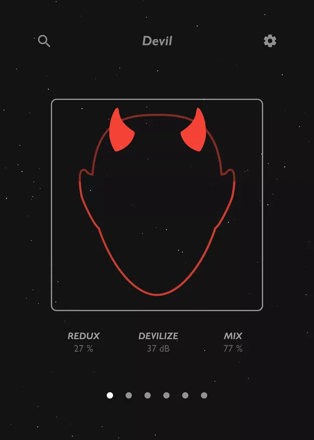 Devil distortion plugin by Thenatan Audio interface