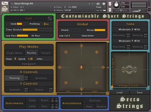 Secco Strings