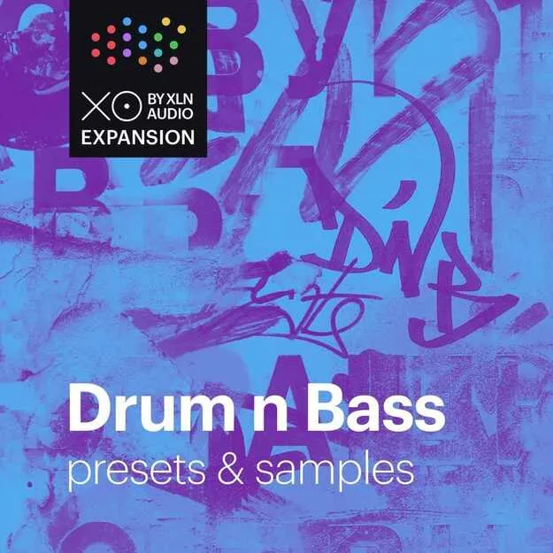 XO Expansion: Drum n Bass preset pack artwork for XLN Audio XO