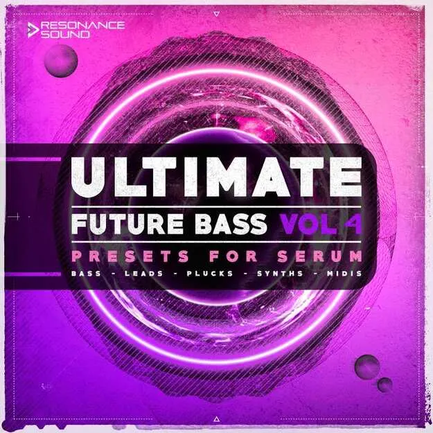 Ultimate Future Bass for Serum Vol. 4 preset pack artwork for Xfer Serum