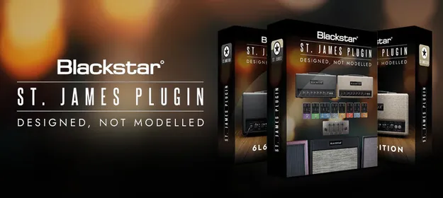 St. James Suite by Blackstar guitar amp plugin interface