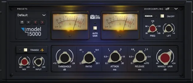 Model 5000 by Tone Empire hybrid VCA compressor plugin interface