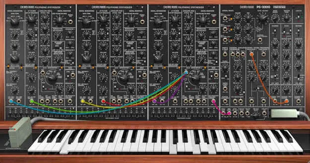 PS-3300 by Cherry Audio virtual analog synth plugin interface