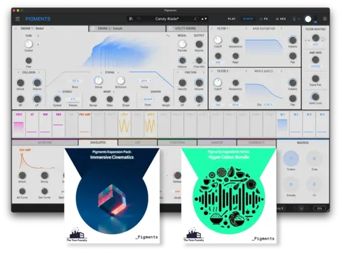Arturia Pigments 7 + 2 Expansion Packs