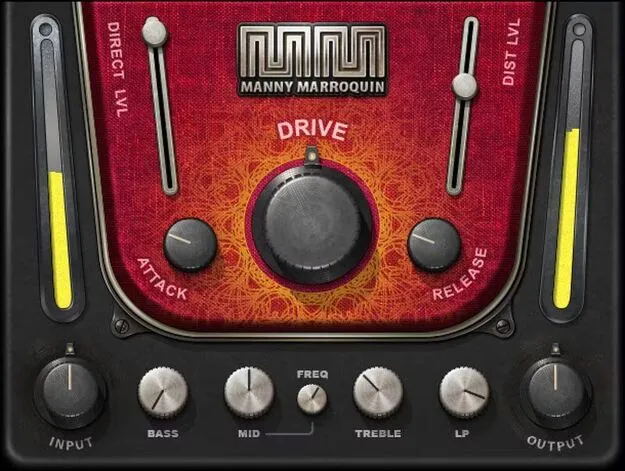 Manny Marroquin Distortion by Waves distortion plugin interface