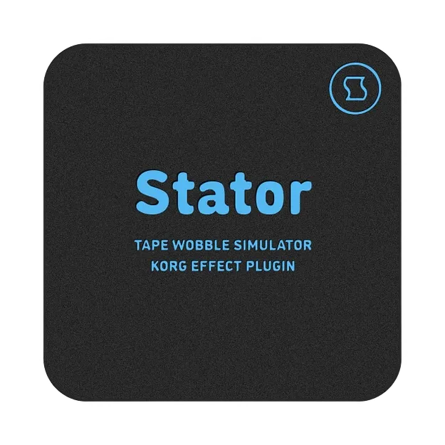 KorgStator tape wobble simulator preset artwork for KORG minilogue