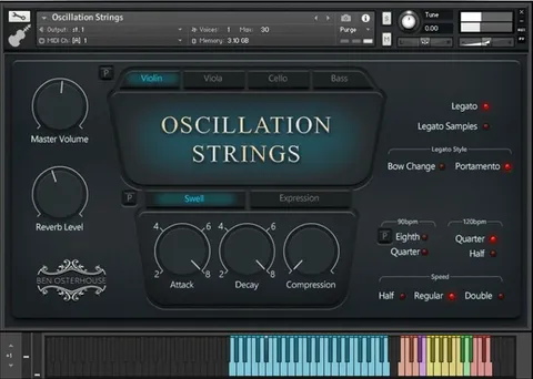 Oscillation Strings