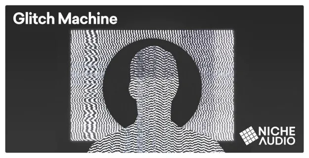 Glitch Machine by Niche Audio preset pack artwork for Maschine and Ableton Live