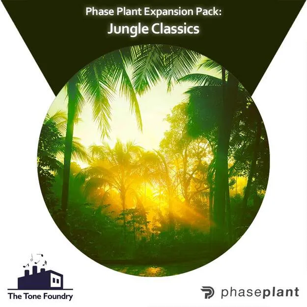 Jungle Classics for Phase Plant preset pack artwork for Kilohearts Phase Plant