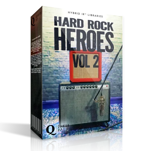 Hard Rock Heroes Vol 2 impulse response preset pack artwork for IR loaders
