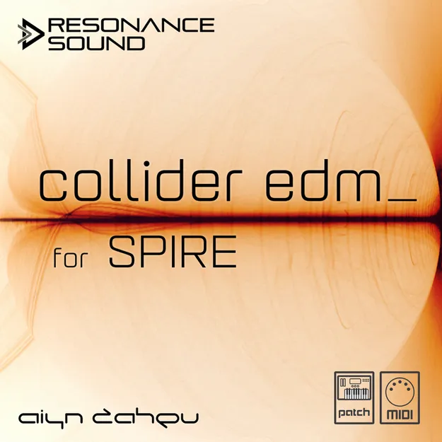 AZS Collider EDM for Spire preset pack artwork for Reveal Sound Spire