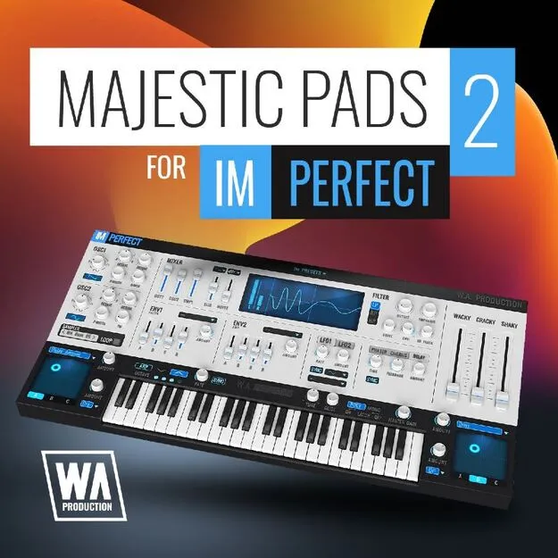 Majestic Pads 2 for Imperfect preset pack artwork for ImPerfect synth