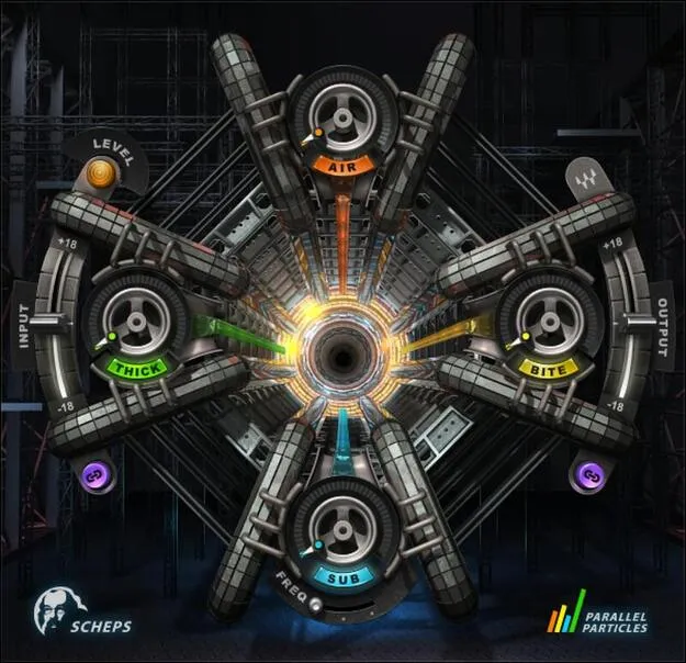 Scheps Parallel Particles by Waves multi effect plugin interface