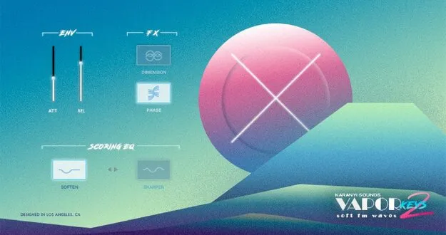 Vapor Keys 2 for Kontakt by Karanyi Sounds instrument artwork