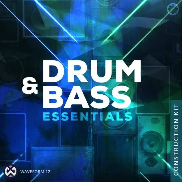 Drum & Bass Essentials Construction Kit by Tracktion preset pack artwork for Waveform