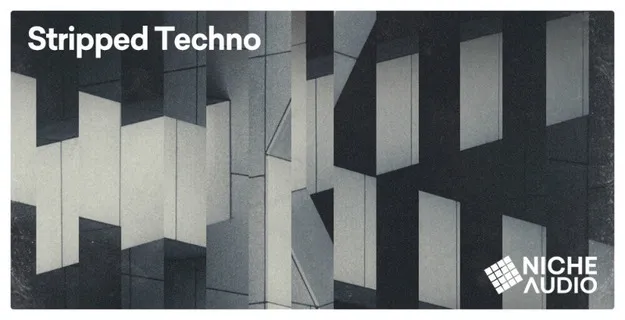 Stripped Techno preset pack artwork for Maschine and Ableton Live