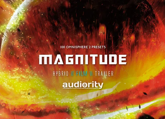 Omnisphere: Magnitude preset pack artwork for Spectrasonics Omnisphere