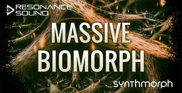 Synthmorph Massive Biomorph preset pack artwork for Native Instruments Massive
