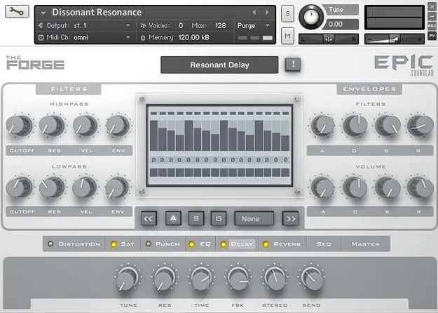 The Forge by Audiority Kontakt instrument for film and game scoring