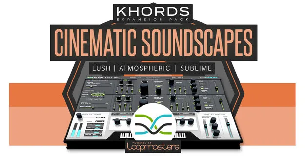 KHORDS Expansion Pack Cinematic Soundscapes preset pack artwork for KHORDS