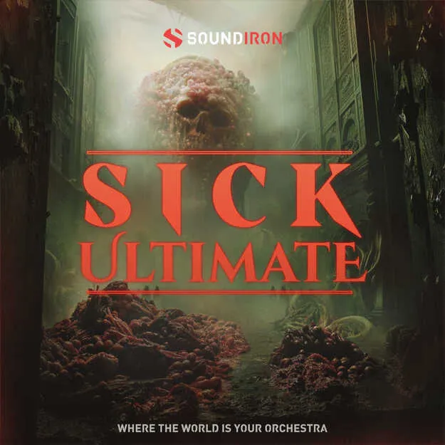 Sick Ultimate horror sound library by Soundiron Kontakt instrument interface