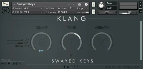 TAPED: Swayed Keys