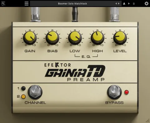 EFEKTOR Gainia TD + FREE Pillar Power Amp