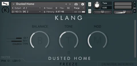 FREEZE: Dusted Home