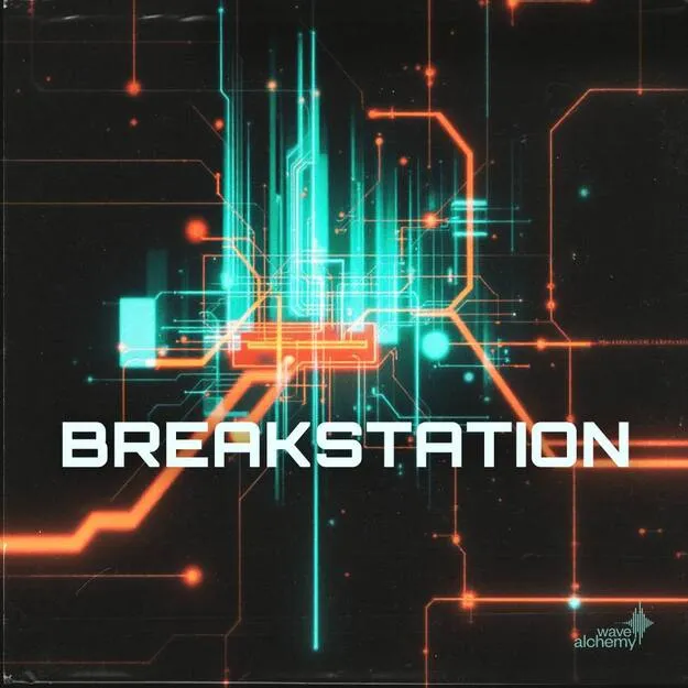 Breakstation Triaz expansion preset pack artwork for Triaz