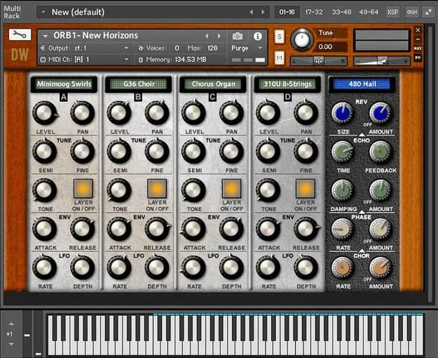 The Orbitone Collection I and II by Loot Audio Kontakt instrument library artwork