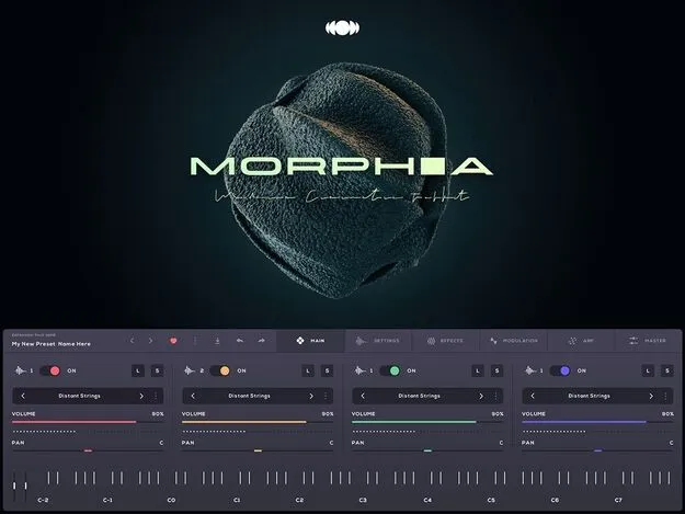 Morphia Soundbox Instrument preset pack artwork for Audiomodern Soundbox