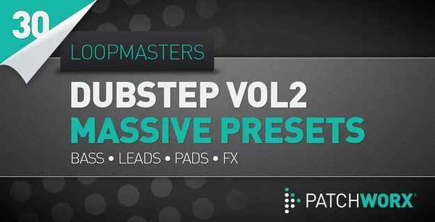 Dubstep Synths Vol.2 Massive preset pack artwork for Native Instruments Massive