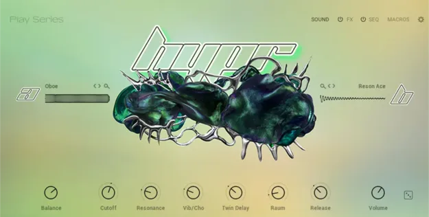 Hypr Kontakt instrument by Native Instruments, Play Series interface