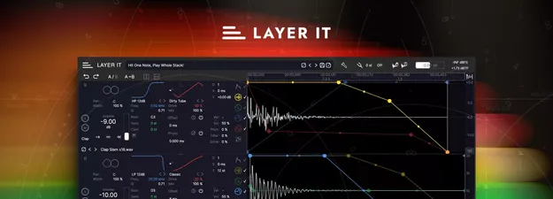 LAYER IT by Diginoiz drum layering sampler plugin interface