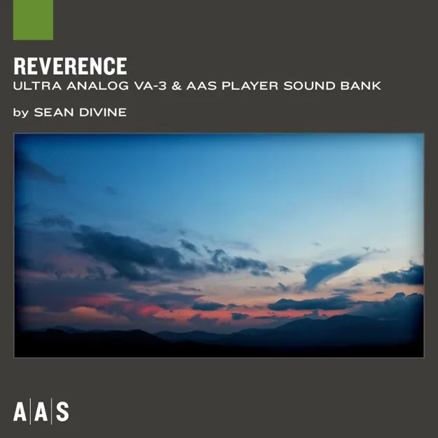 Reverence Ultra-Analog VA-3 preset sound bank artwork for Applied Acoustics Systems