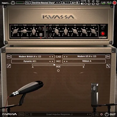 Amplifikation Creme by Kuassa guitar amp simulator plugin interface