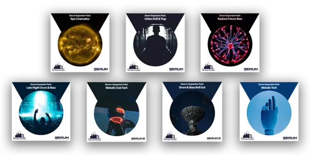 The Tone Foundry All Serum Expansions Bundle preset pack artwork for Serum 2