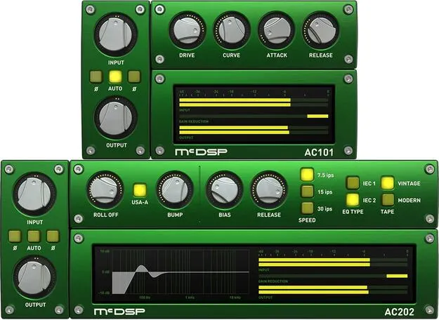 Analog Channel HD v7 by McDSP channel strip plugin interface