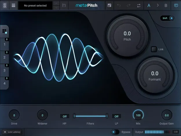 MetaPitch by Slate Digital vocal pitch shifter plugin interface