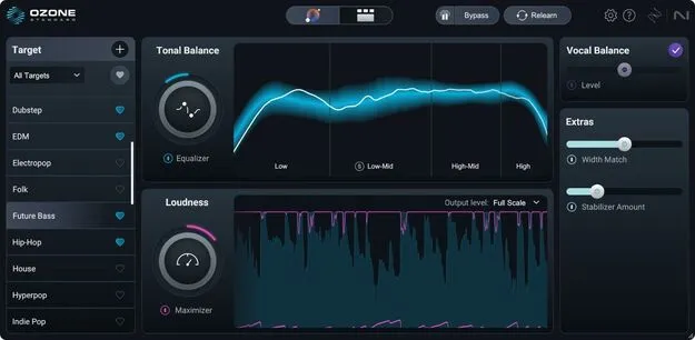Ozone 12 Standard Educational Version mastering suite plugin interface by iZotope