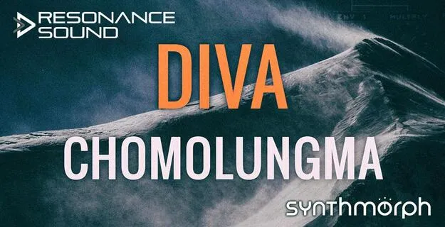 Synthmorph Diva Chomolungma preset pack artwork for u-he Diva