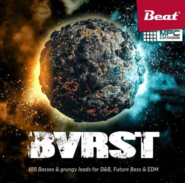 MPC Expansion BVRST preset pack artwork for AKAI MPC