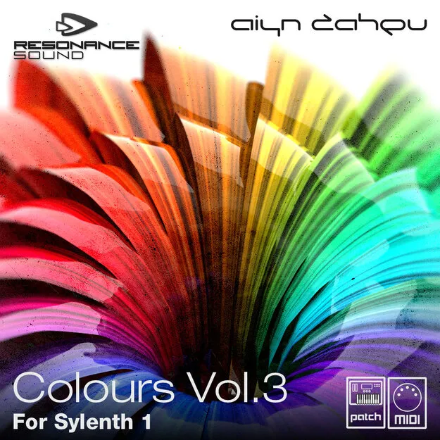 AZS Colours Vol.3 Sylenth1 preset pack artwork for Sylenth1