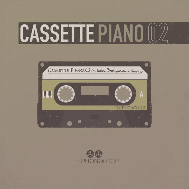 Cassette Piano.02 Logic by THEPHONOLOOP lo-fi piano instrument interface