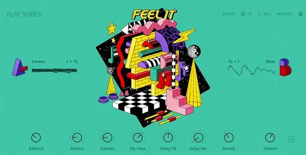 Feel It Kontakt instrument by Native Instruments interface