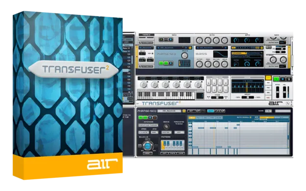 Transfuser 2 loop remixing plugin interface by AIR Music Technology