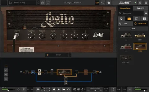 AmpliTube Leslie