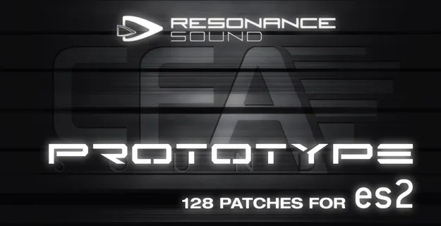CFA Prototype - ES2 preset pack artwork for Logic Pro ES2 synth