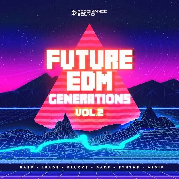 Future EDM Generations 2 for Serum preset pack artwork for Xfer Serum